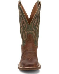 Tony Lama Men's Landgrab Brown Western Boots - Broad Square Toe -Corral Sales 2025 2000293428 200 P5