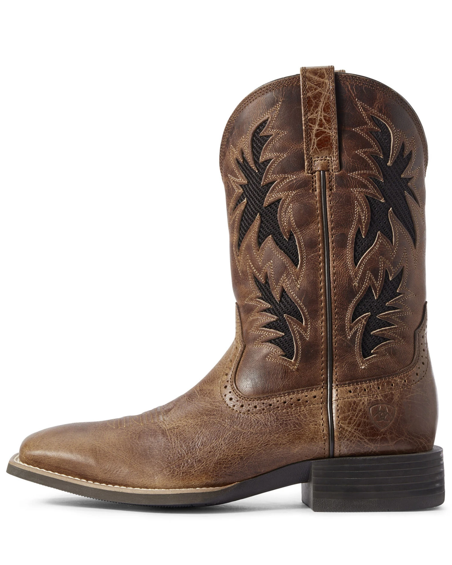 Ariat Men's Sport Cool VentTEK Western Performance Boots - Broad Square Toe 4 Ariat Men's Sport Cool VentTEK Western Performance Boots - Broad Square Toe - Image 2