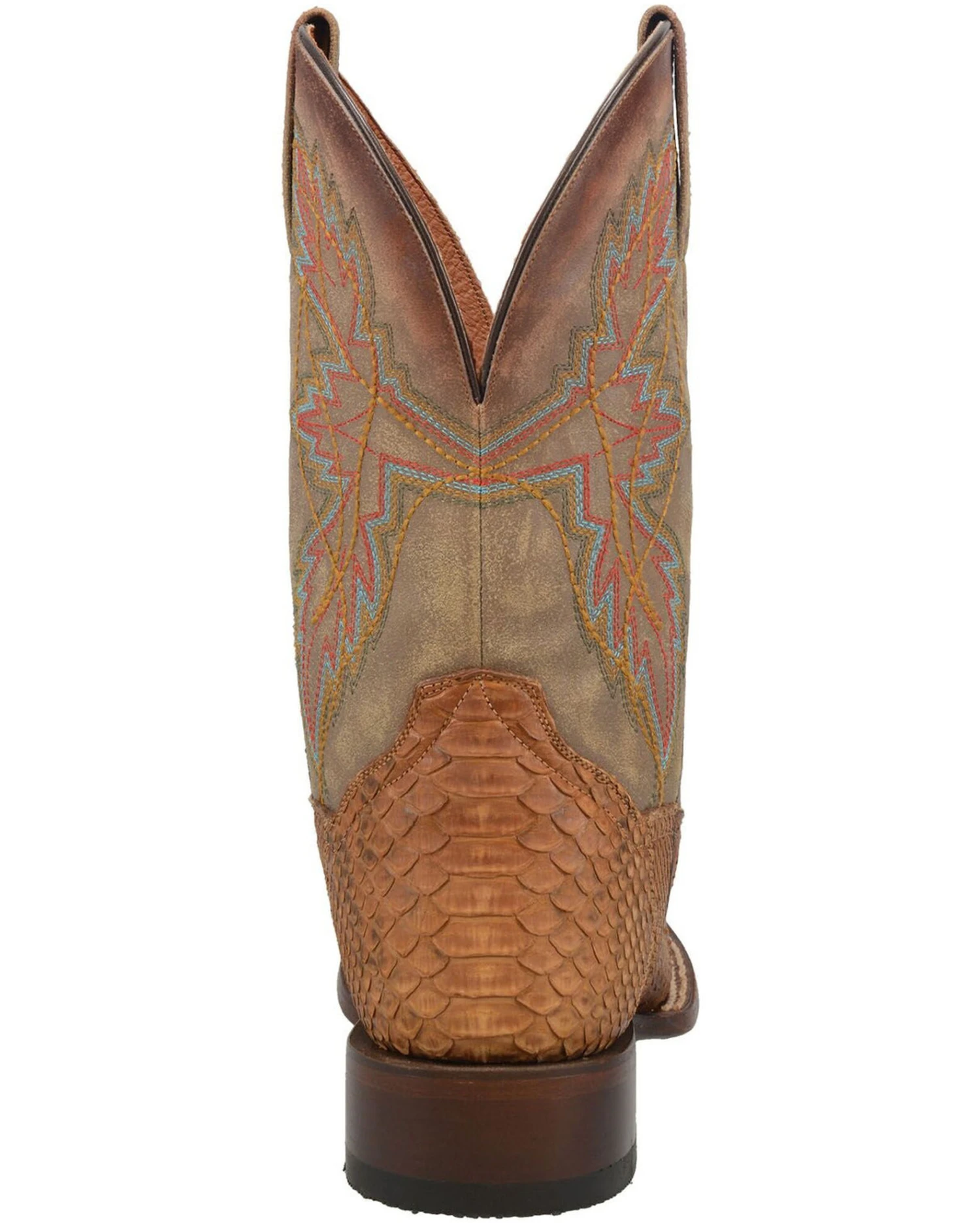 Dan Post Men's Dry Gulch Python Exotic Boots - Broad Square Toe 6 Dan Post Men's Dry Gulch Python Exotic Boots - Broad Square Toe - Image 4