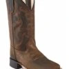 Old West Boys' Brown Western Boots - Broad Square Toe -Corral Sales 2025 2000314047 200 P1