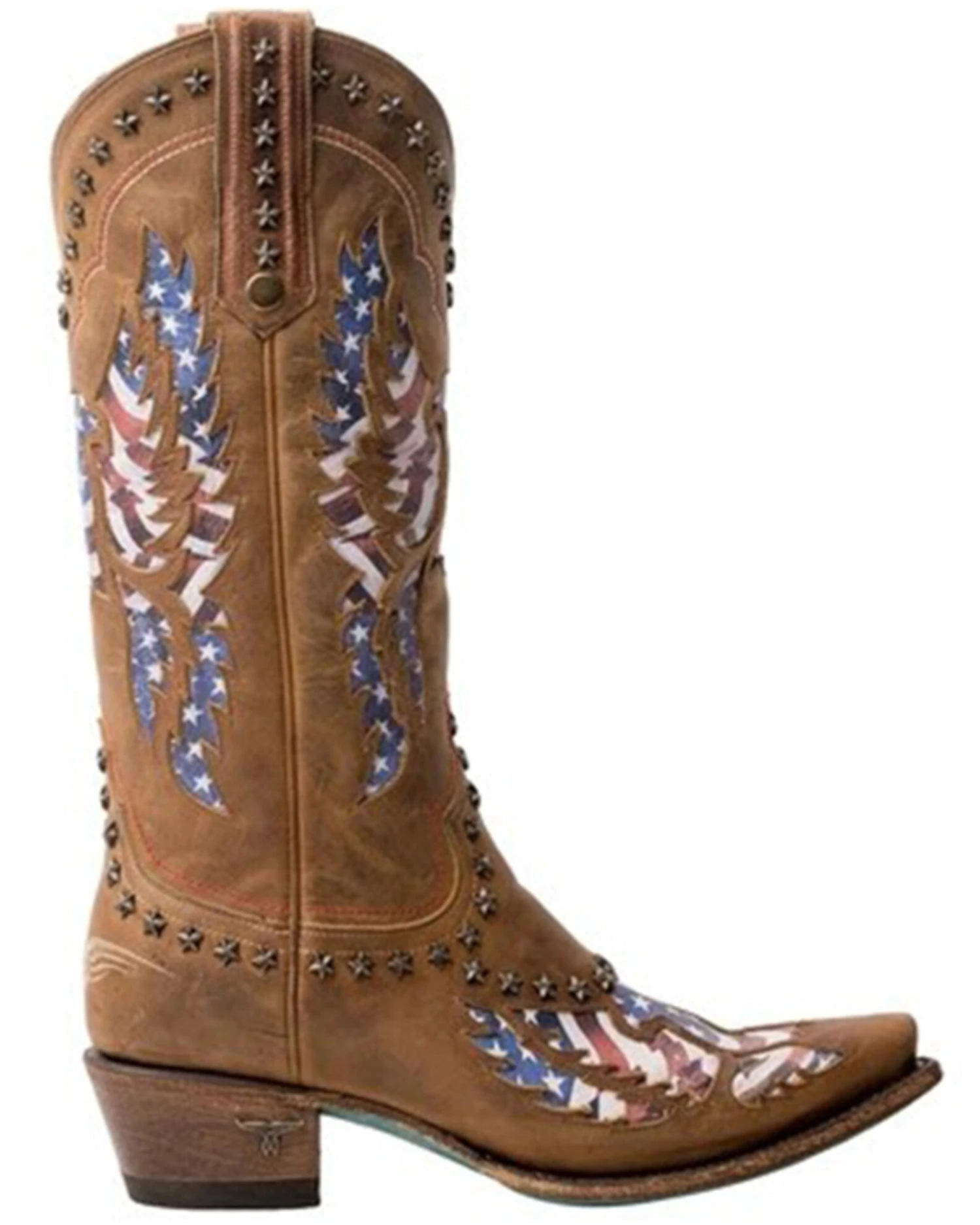 Lane Women's Old Glory Western Boots - Snip Toe 3 Lane Women's Old Glory Western Boots - Snip Toe