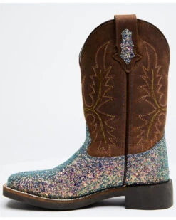 Shyanne Girls' Glitterama Western Boots - Broad Square Toe -Corral Sales 2025 2000328725 200 P4