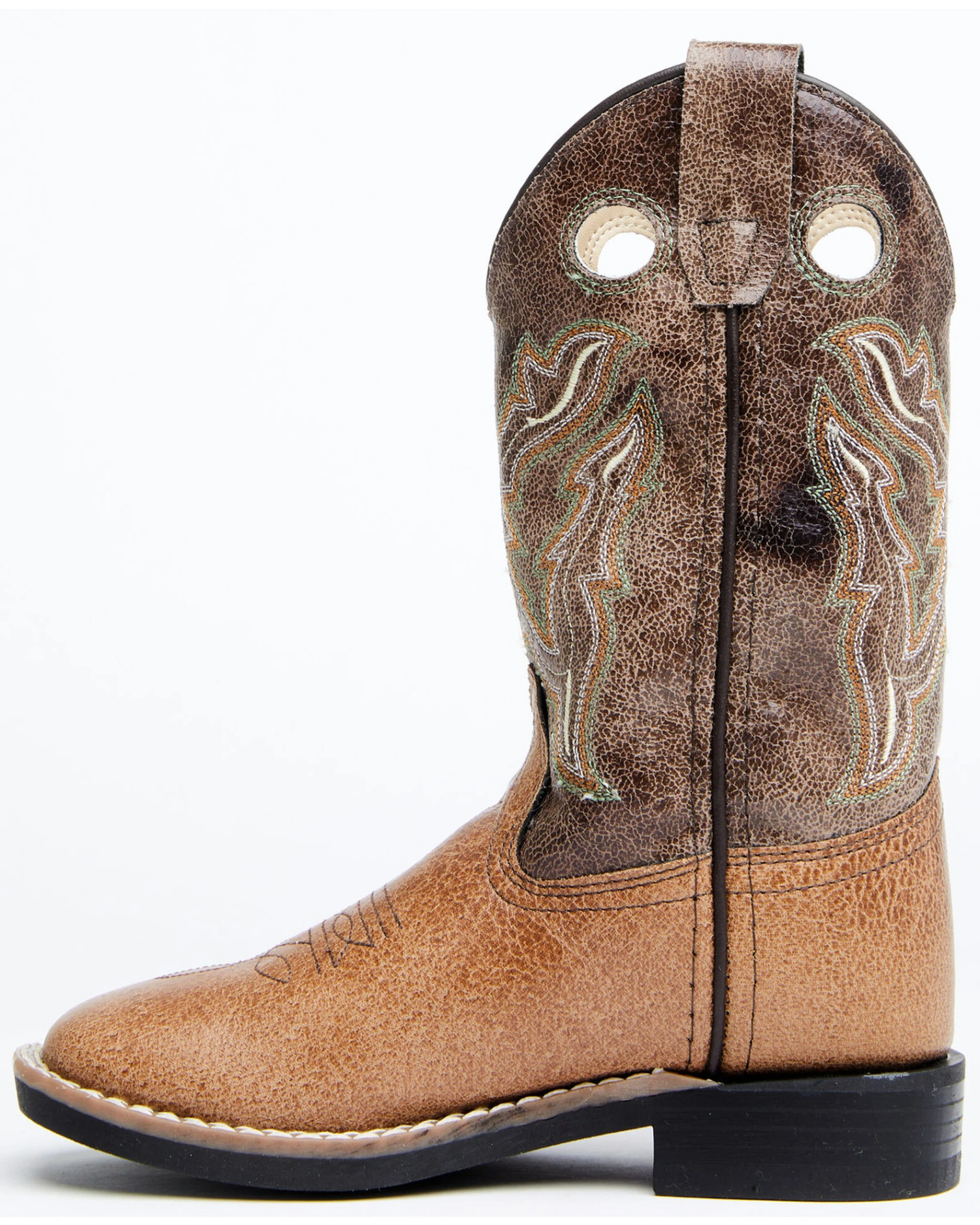 Cody James Boys' Colton Western Boots - Broad Square Toe 5 Cody James Boys' Colton Western Boots - Broad Square Toe - Image 3