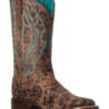 Ariat Women's Leopard Primetime Western Performance Boots - Broad Square Toe -Corral Sales 2025 2000331107 200 P1