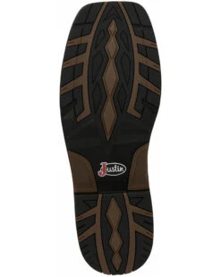 Justin Men's Fireman Black Western Boots - Square Toe -Corral Sales 2025 2000334478 280 P7