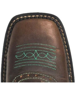 Justin Women's Mandra Chocolate Western Boots - Broad Square Toe 14 Justin Women's Mandra Chocolate Western Boots - Broad Square Toe -Corral Sales 2025 2000335061 240 P6