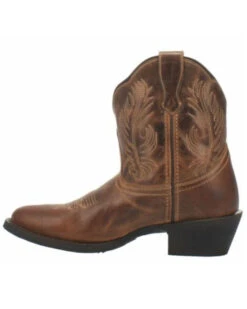 Laredo Women's Brown Shortie Western Booties - Round Toe 11 Laredo Women's Brown Shortie Western Booties - Round Toe -Corral Sales 2025 2000337536 200 P3
