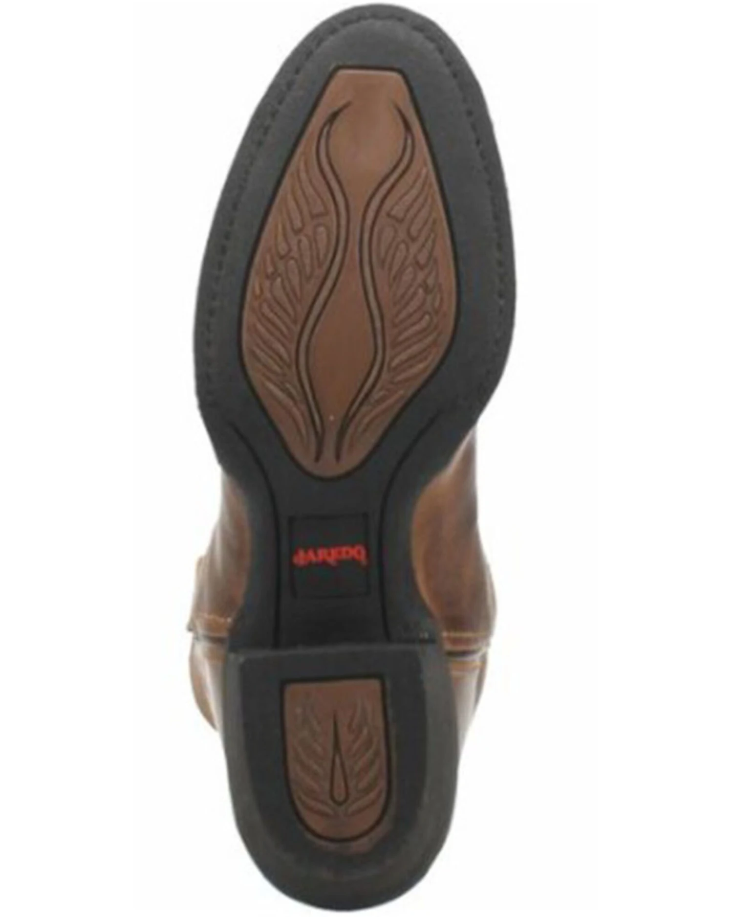 Laredo Women's Brown Shortie Western Booties - Round Toe 9 Laredo Women's Brown Shortie Western Booties - Round Toe - Image 7