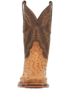 Dan Post Men's Kershaw Exotic Ostrich Skin Western Boots - Broad Square Toe -Corral Sales 2025 2000337937 280 P4