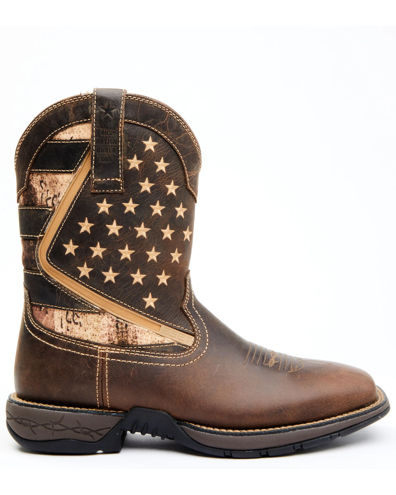 Brothers & Sons Men's Star Lite Performance Western Boots - Broad Square Toe 4 Brothers & Sons Men's Star Lite Performance Western Boots - Broad Square Toe - Image 2