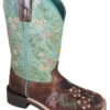 Smoky Mountain Little Girls' Wildflower Western Boots - Broad Square Toe -Corral Sales 2025 2000339850 200 P1