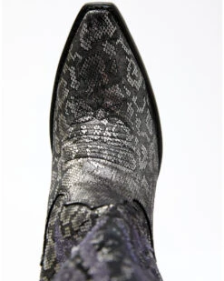 Dan Post Women's Black Snake Print Western Boots - Snip Toe -Corral Sales 2025 2000340406 040 P6