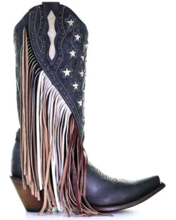 Corral Women's Lamb Stars Inlay & Studs Western Boots - Snip Toe -Corral Sales 2025 2000340851 400 P2