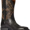 Ariat Men's Qualifier Night Sky Western Performance Boots - Broad Square Toe -Corral Sales 2025 2000340988 001 P1