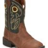 Justin Boys' Bowline Junior Western Boots - Broad Square Toe -Corral Sales 2025 2000347843 924 P1