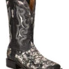 Corral Men's Exotic Python Skin Inlay Western Boots - Square Toe -Corral Sales 2025 2000351143 001 P1