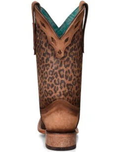 Corral Women's Leopard Print Western Boots - Square Toe -Corral Sales 2025 2000351161 902 P4