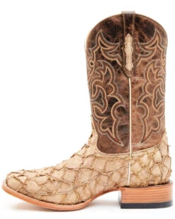 Cody James Men's Exotic Pirarucu Western Boots - Broad Square Toe  -Corral Sales 2025 2000351584 280 P3