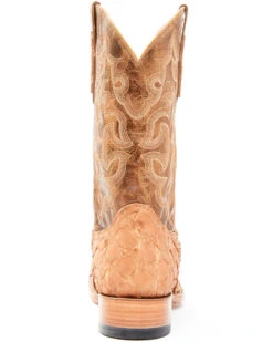 Cody James Men's Caramel Matte Pirarucu Exotic Western Boots - Broad Square Toe  -Corral Sales 2025 2000351586 255 P5