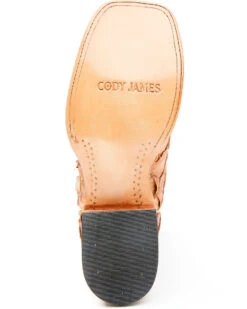 Cody James Men's Caramel Matte Pirarucu Exotic Western Boots - Broad Square Toe  -Corral Sales 2025 2000351586 255 P7