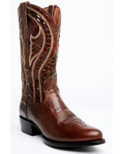 Dan Post Men's Swirled Embroidery Western Boots - Medium Toe