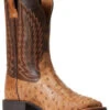 Ariat Men's Ostrich Quill Quantum Primo Exotic Western Boot - Broad Square Toe  -Corral Sales 2025 2000356428 200 P1