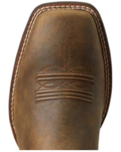 Ariat Men's Brander Leather Performance Western Boot - Broad Square Toe  -Corral Sales 2025 2000356448 200 P4