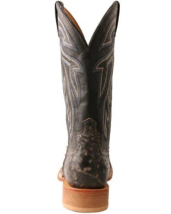 Twisted X Twistex X Men's Ruff Stock Fill-Quill Ostrich Vamp Exotic Western Boot - Broad Square Toe  -Corral Sales 2025 2000356675 001 P5