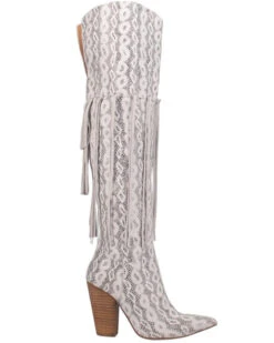 Dingo Women's Kitty Kat Snake Print Fringe Tall Western Boot - Pointed Toe -Corral Sales 2025 2000356787 100 P2