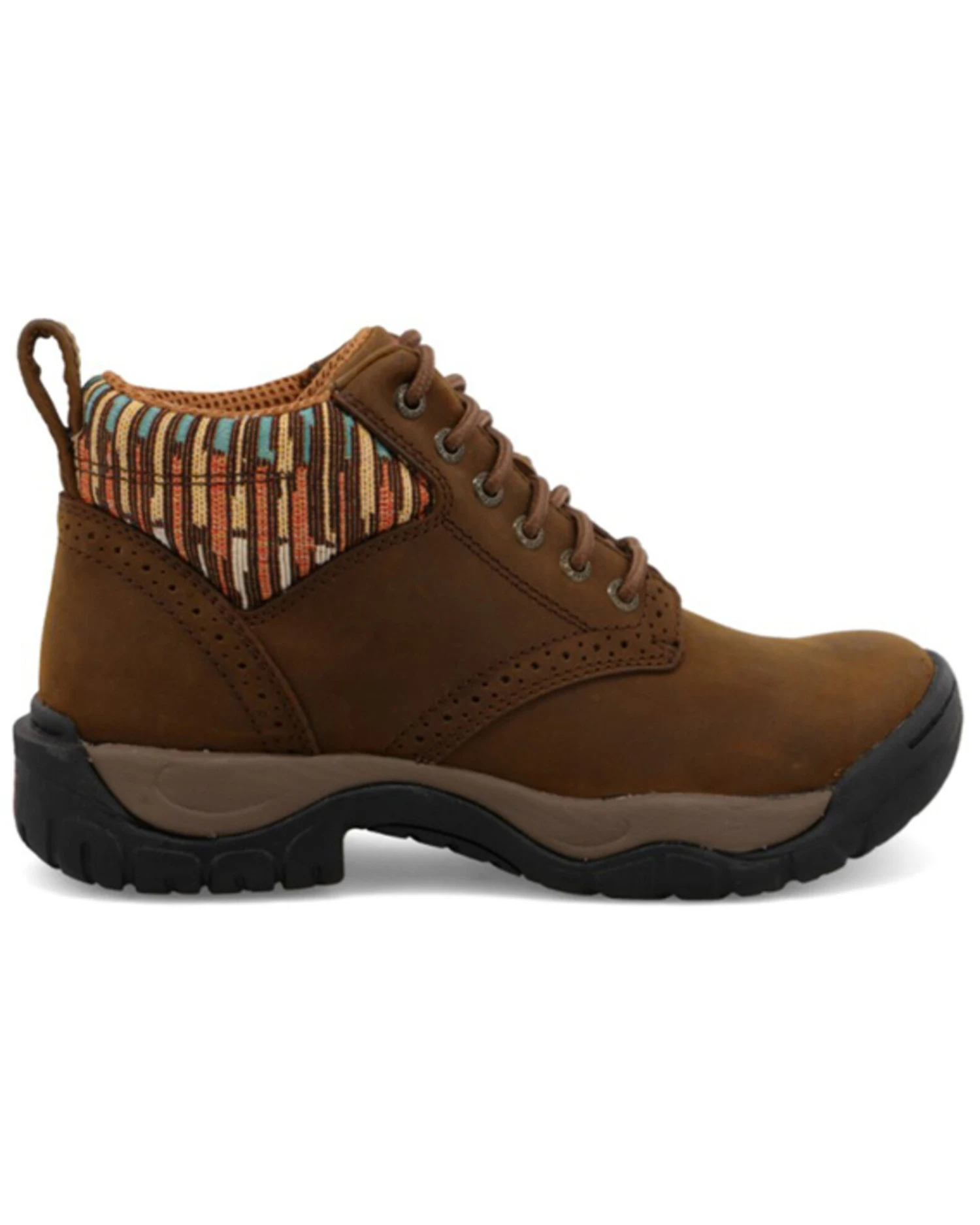 Twisted X Women's 4" All Around Lace-Up Hiking Multi Brown Work Boot - Round Toe 4 Twisted X Women's 4" All Around Lace-Up Hiking Multi Brown Work Boot - Round Toe - Image 2