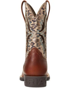 Ariat Girls' Koel VentTEK Leopard Print Western Boots - Broad Square Toe  -Corral Sales 2025 2000356945 200 P3