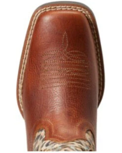 Ariat Girls' Koel VentTEK Leopard Print Western Boots - Broad Square Toe  -Corral Sales 2025 2000356945 200 P4