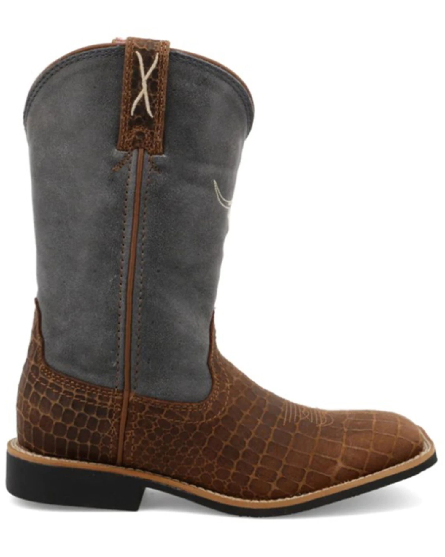 Twisted X Boys' Top Hand Western Boots - Broad Square Toe 4 Twisted X Boys' Top Hand Western Boots - Broad Square Toe - Image 2