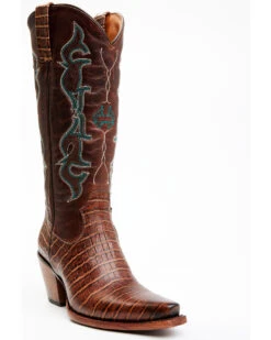 Idyllwind Women's Frisk Me Printed Leather Western Boots - Snip Toe 