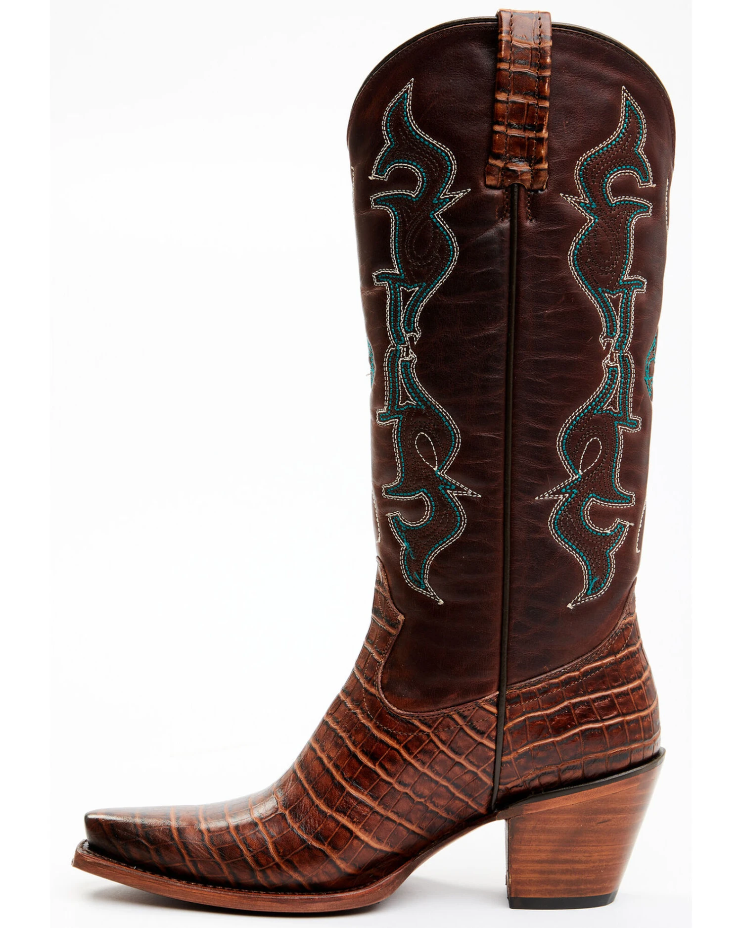 Idyllwind Women's Frisk Me Printed Leather Western Boots - Snip Toe 5 Idyllwind Women's Frisk Me Printed Leather Western Boots - Snip Toe - Image 3