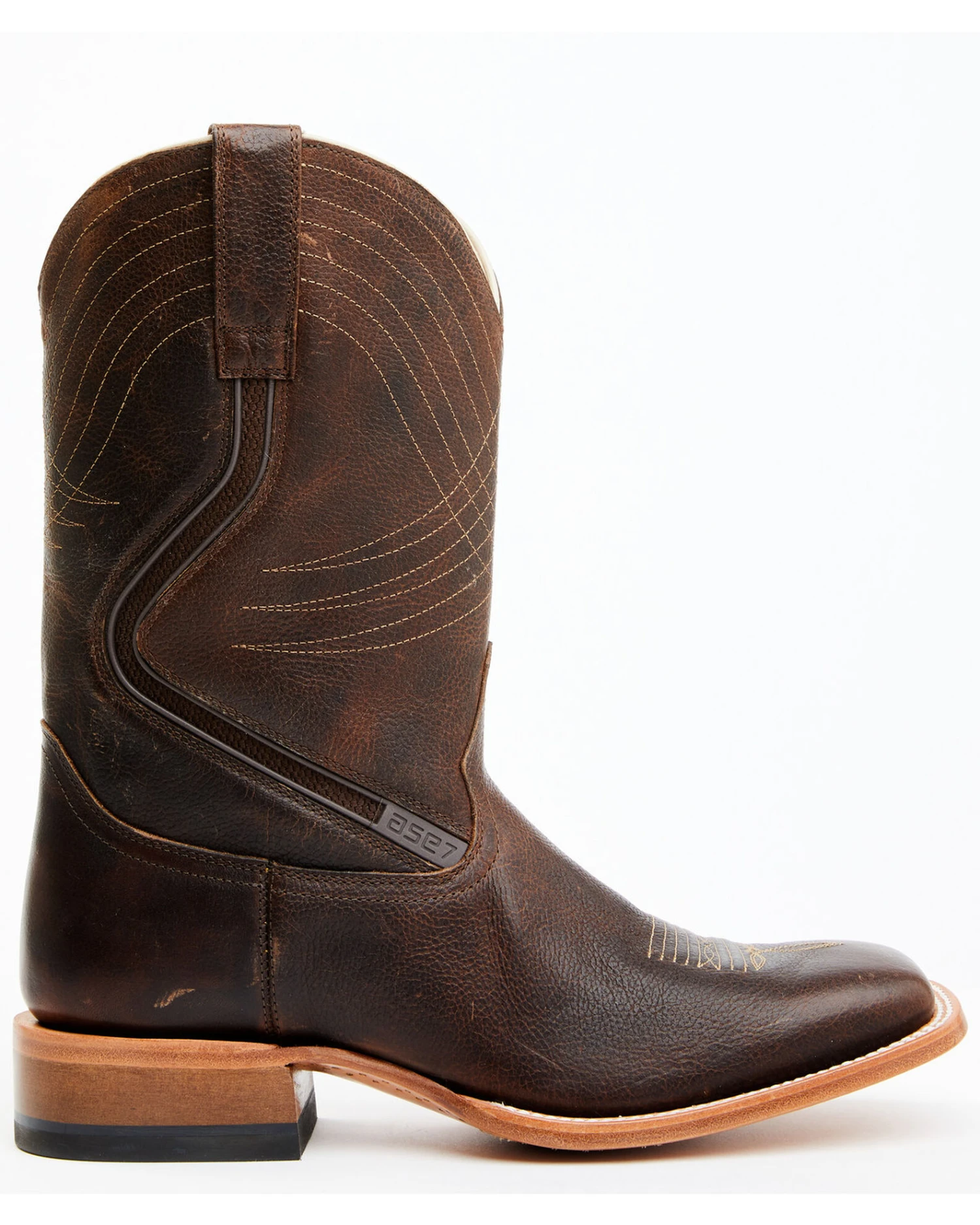 Cody James Men's Alpha Tan ASE7 Western Boots - Broad Square Toe 4 Cody James Men's Alpha Tan ASE7 Western Boots - Broad Square Toe - Image 2
