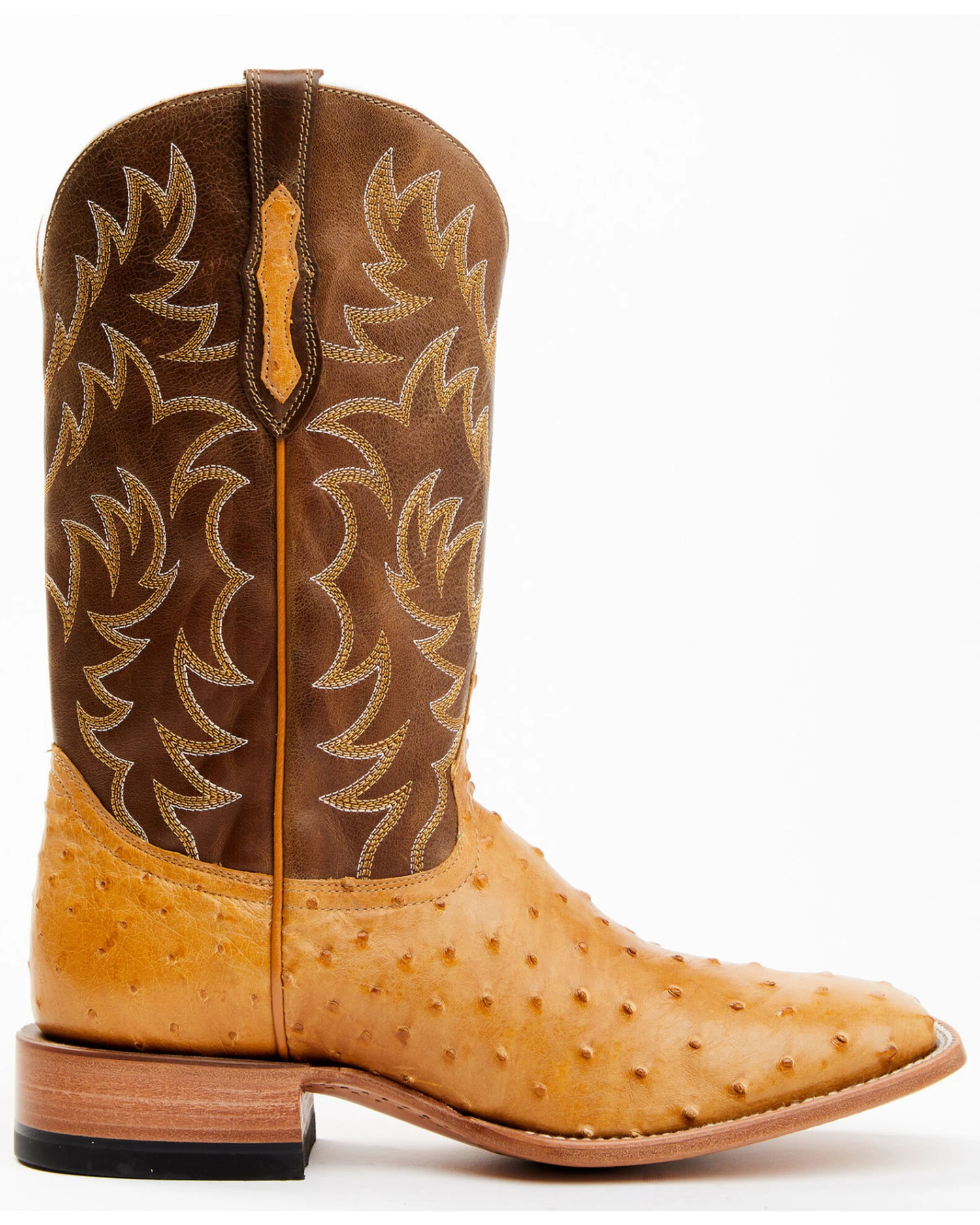 Cody James Men's Full-Quill Ostrich Exotic Western Boots - Broad Square Toe 4 Cody James Men's Full-Quill Ostrich Exotic Western Boots - Broad Square Toe - Image 2