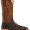 Durango Men's Exotic Pirarucu Skin Western Boots - Broad Square Toe -Corral Sales 2025 2000359779 201 P1