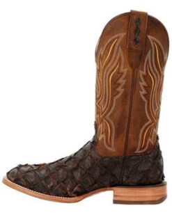 Durango Men's Exotic Pirarucu Skin Western Boots - Broad Square Toe -Corral Sales 2025 2000359779 201 P3