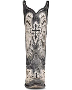 Corral Women's Cross & Wings Overlay Western Boots - Snip Toe -Corral Sales 2025 2000360097 001 P3