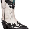 Corral Women's Black Overlay & Studs Western Boots - Pointed Toe -Corral Sales 2025 2000360137 944 P1