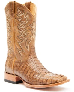 Cody James Men's Exotic Caiman Tail Western Boots - Broad Square Toe