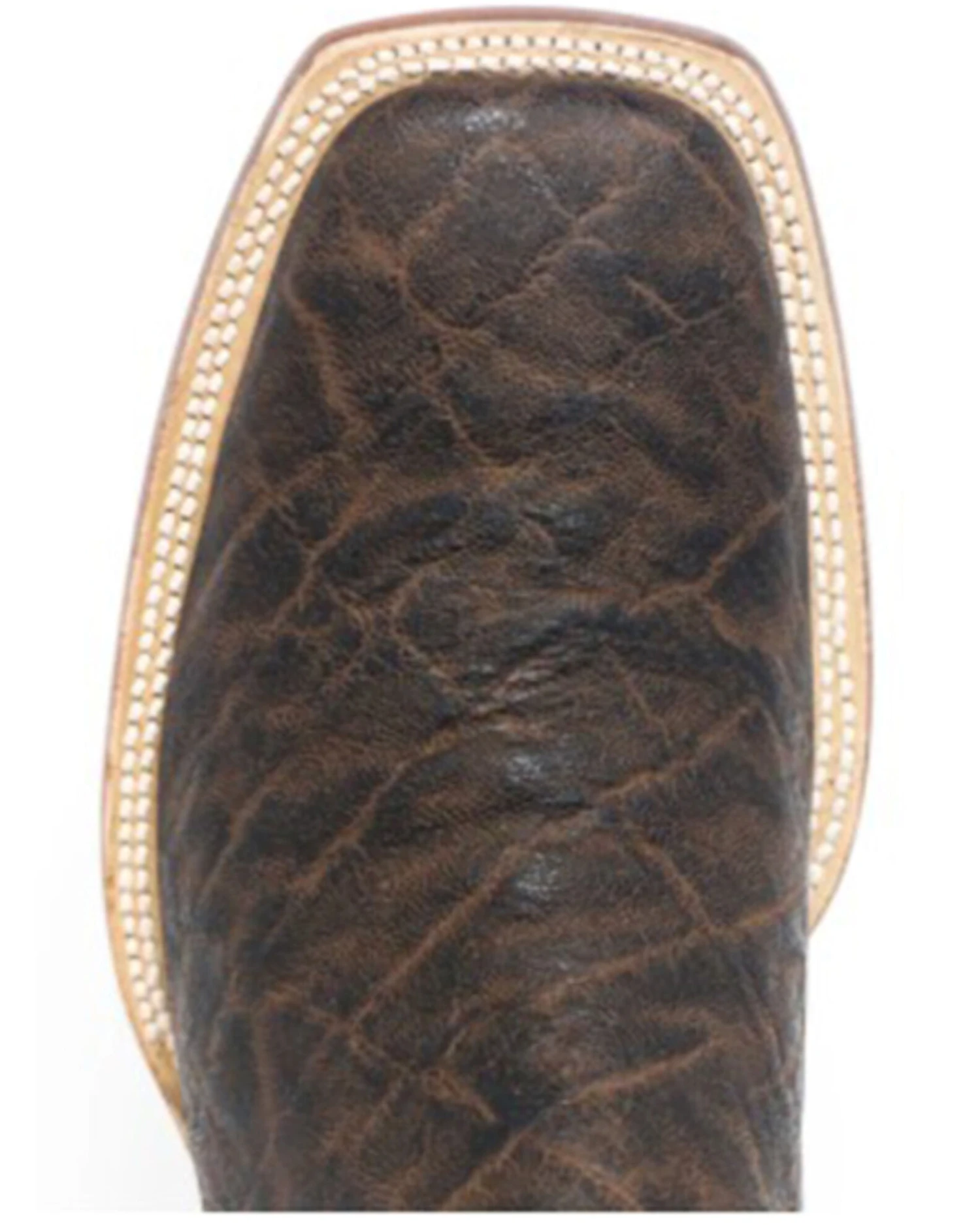 Tanner Mark Men's Exotic Elephant Print Western Boots - Broad Square Toe 5 Tanner Mark Men's Exotic Elephant Print Western Boots - Broad Square Toe - Image 3