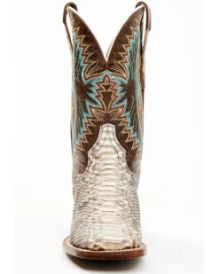 Dan Post Women's Back Cut Natural Python Exotic Western Boot - Broad Square Toe 12 Dan Post Women's Back Cut Natural Python Exotic Western Boot - Broad Square Toe -Corral Sales 2025 2000367486 101 P4