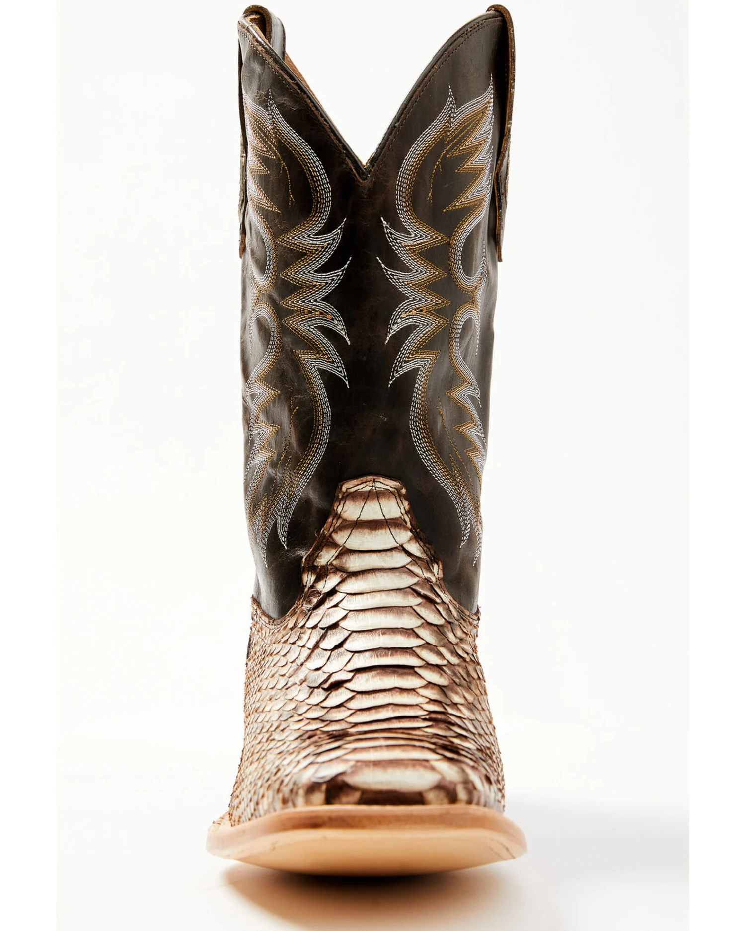 Cody James Men's Exotic Python Western Boots - Broad Square Toe 6 Cody James Men's Exotic Python Western Boots - Broad Square Toe - Image 4