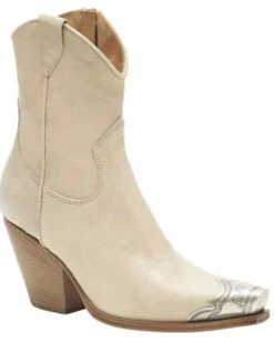 Free People Women's Brayden Leather Western Boot - Snip Toe 