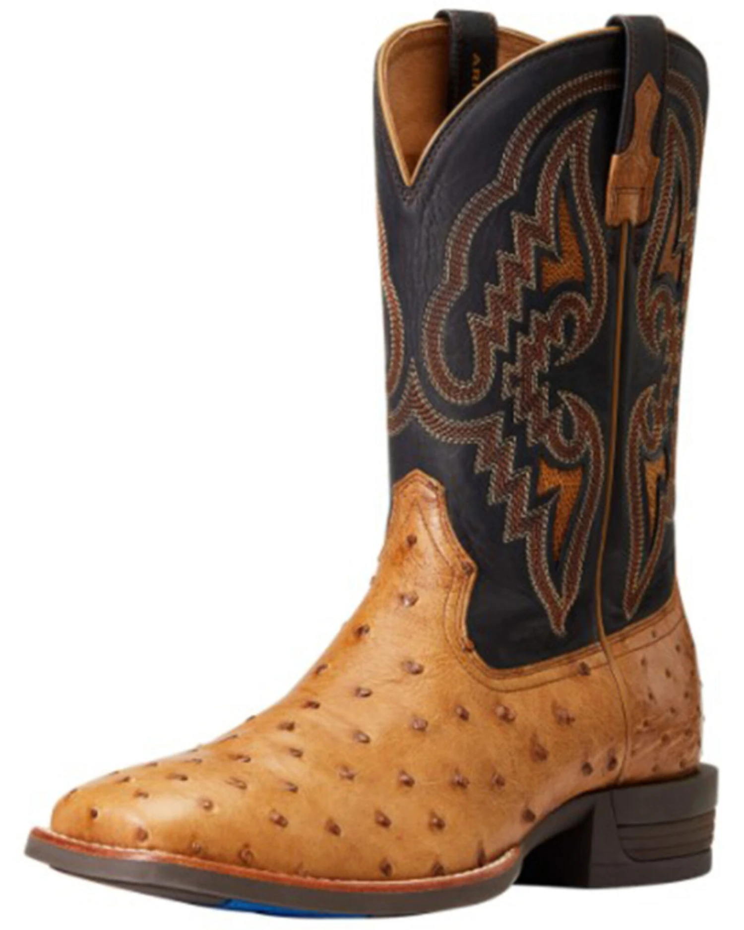 Ariat Men's Dagger Full-Quill Ostrich Exotic Western Boots - Broad Square Toe 3 Ariat Men's Dagger Full-Quill Ostrich Exotic Western Boots - Broad Square Toe