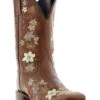 Botas Caborca For Liberty Black Women's Floral Embroidered Western Boots - Square Toe -Corral Sales 2025 2000370990 280 P1