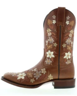 Botas Caborca For Liberty Black Women's Floral Embroidered Western Boots - Square Toe 7 Botas Caborca For Liberty Black Women's Floral Embroidered Western Boots - Square Toe -Corral Sales 2025 2000370990 280 P3