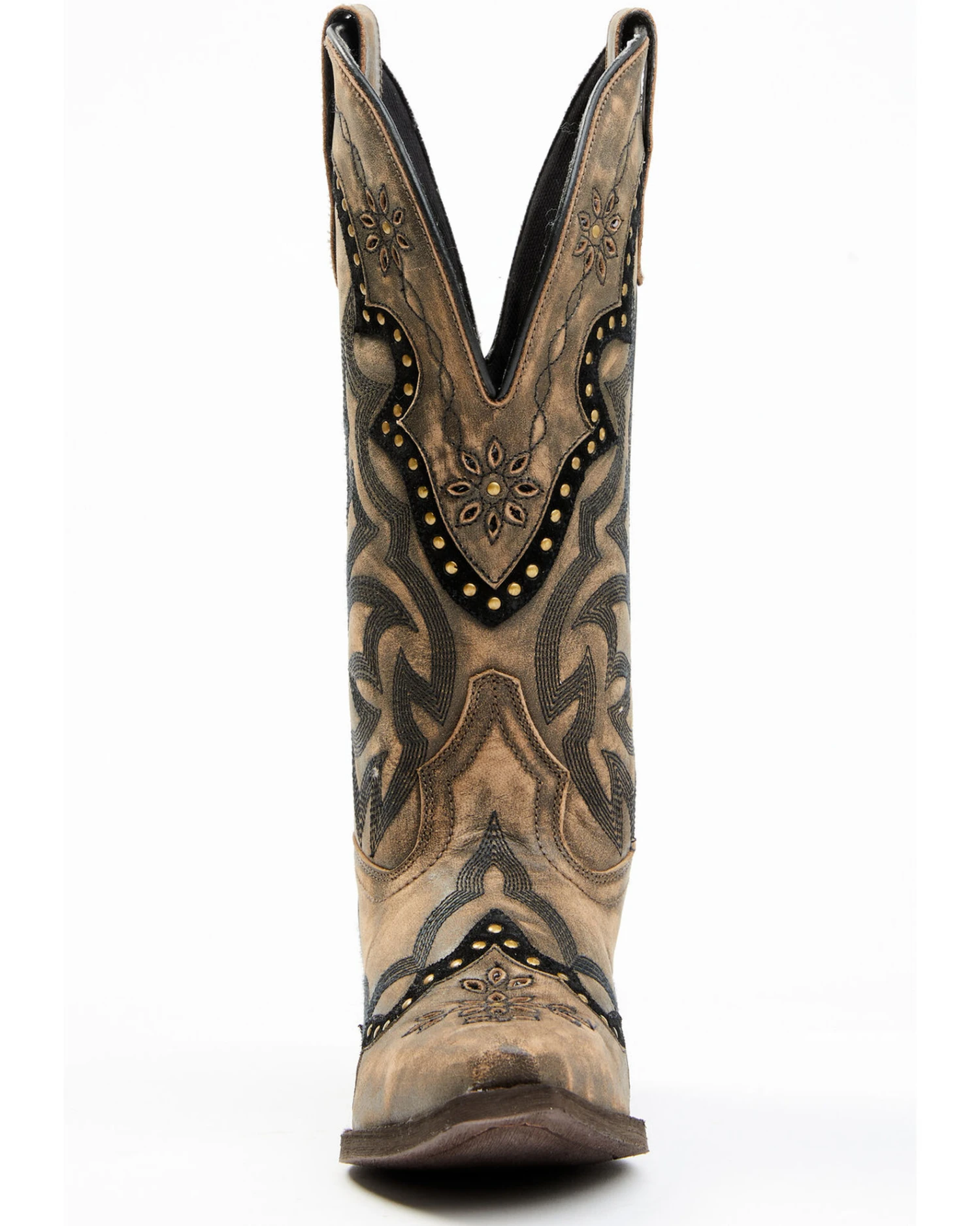 Laredo Women's Skyla Floral Studded Western Performance Boots - Snip Toe 6 Laredo Women's Skyla Floral Studded Western Performance Boots - Snip Toe - Image 4